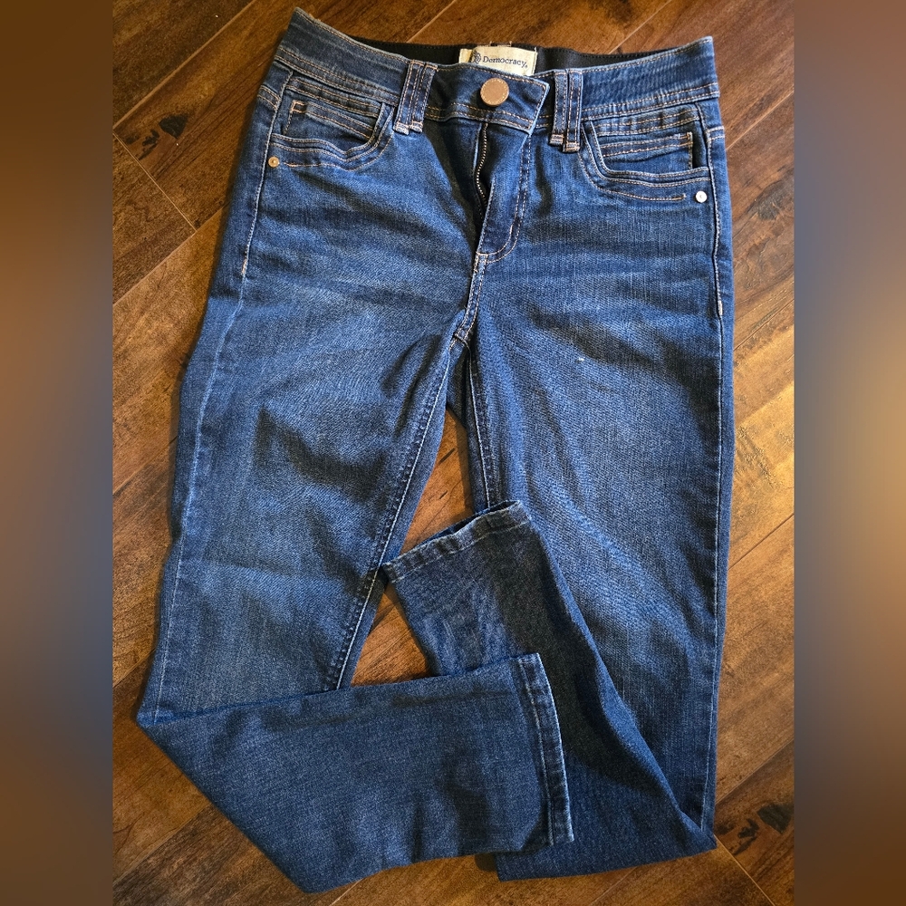 BOGO Democracy Dark Blue Skinny Jeans